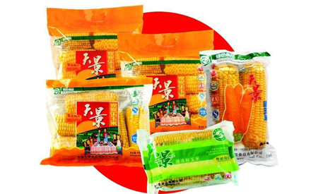 甜玉米，水果玉米包裝袋